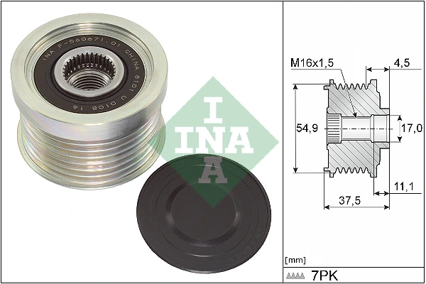 Alternator Freewheel Clutch
